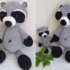 Waschbär häkeln DIY Häkelanleitung Amigurumi Waschbär