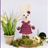 Little Cutie Bunny mit Kleid - Häkelanleitung Hase