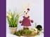 Little Cutie Bunny mit Kleid - Häkelanleitung Hase