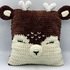 Crochet Pattern - Cushion cover / cuddly deer / comforter