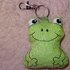 Frosch ITH - 6cm bis 13cm - Stickdatei