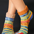 Bunte Zehensocken