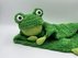 Crochet Pattern - comforter frog (cuddly frog)