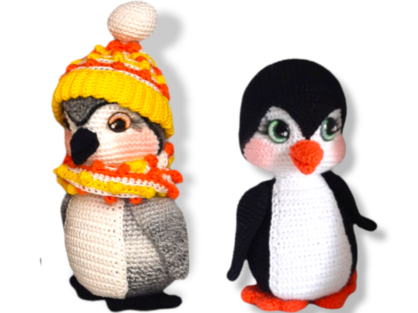Precies begaan Bloesem Haakpatroon "Happy Freddy" de Pinguin
