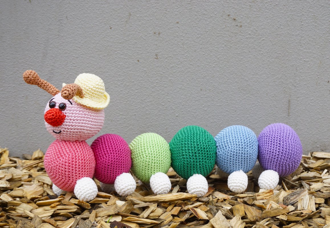 Crochet Pattern for the Millipede! Photos and pictures