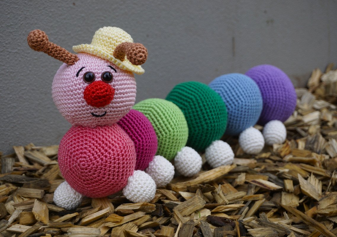 Crochet Pattern for the Millipede! Photos and pictures