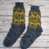 Stricksocken Halloween