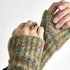 Marla, wrist warmers knitted quickly and easily