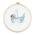 Embroidery Art Tutorial Seaman with Boat