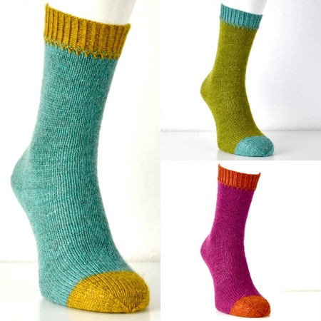 Cucina Socks Socken zweifarbige - Basic
