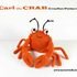 Crab Crochet Pattern Amigurumi Crochet Pattern Crab Stuffed Animal Pattern