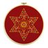 Embroidery Pattern Christmas Star Mandala