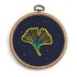 Embroidery Pattern Gingko Leaf