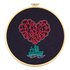 Embroidery Pattern Steamboat neon Heart II