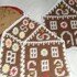 Tutorial doubleface potholders “gingerbread house”