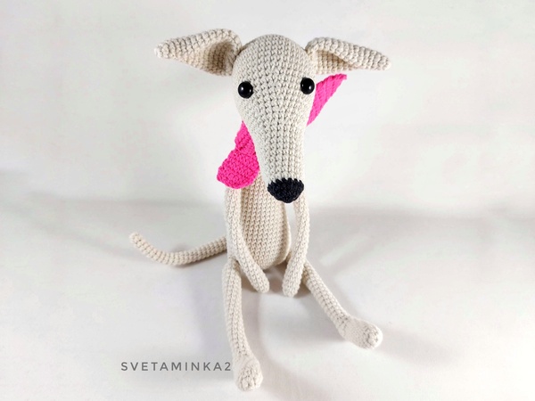 Whippet Crochet Pattern Greyhound Crochet Pattern Amigurumi Dog Pattern