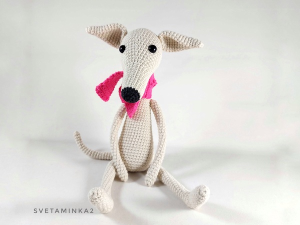 Whippet Crochet Pattern Greyhound Crochet Pattern Amigurumi Dog Pattern