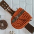 Crochet pattern fanny pack bag holster PDF digital and video tutorial