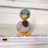 Häkelanleitung Ente "Simon" | Amigurumi Stockente