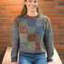 Carolin - Pullover mit Schachbrettmuster