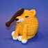 Shiba Inu DOG with mace • BONK! Doge Meme • Crochet Pattern • Amigurumi PDF