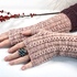 "Acorn Mitts", knitting pattern, 3 sizes