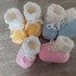 Strickanleitung Babyschuhe mit Zopfbündchen!