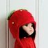 Dolls Strawberry Hat Knitting Pattern