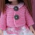 12-inch Dolls Cardigan Knitting Pattern