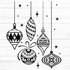 Christmasballs Plotterdatei SVG DXF FCM