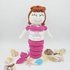 Tiffy The Lovely Mermaid with Sea Shells Stacking Toy | Amigurumi Mermaid