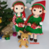 Crochet pattern doll Amigurumi doll crochet Elves/elf and deer