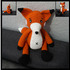 Crochet pattern: fox Fuchsi