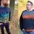 Men's raglan sweater Glenn from S - 4XL