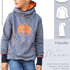 Hoodie Kinder – E-Book Schnittmuster Gr. 74-176 – dein Manuc #130