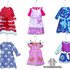 Lena Kinderkleid Sommer Winter Webware Jersey Trompetenärmel Flügelärmel