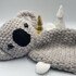 CrochetPattern - Crinkle Toy - Koala "Kiki"