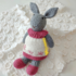 Chamomile, the Bunny Girl - Toy Knitting Pattern