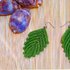 Crochet Leaf Earrings Pattern