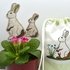 Stickdatei Hase mit Stabstickdatei SET