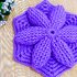 A Crochet hexagon motif PDF Pattern