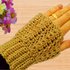 A Crochet Finger-less Gloves PDF Pattern