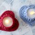 Sweet LED Tealight Holder „Say it with Heart“ - Crochet Pattern