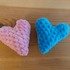 Crochet pattern 3D heart 8cm for free in PDF