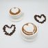 Mug Of Cappuccino With Latte Art Heart (2 Types) Crochet Pattern PDF