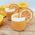 Glass Of Orange Juice With a Slice Orange (2 Sizes) Play Food Pattern PDF