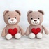 Bears in love Crochet Pattern