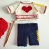 Heart Sweater and Pants for Teddy Bear or Bunny Knitting Pattern