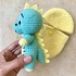 Crochet pattern Dunosaur in egg - Amigurumi dino pattern - stuffed animal