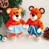 K100 Tigers Best Friends Boy and Girl toys Amigurumi